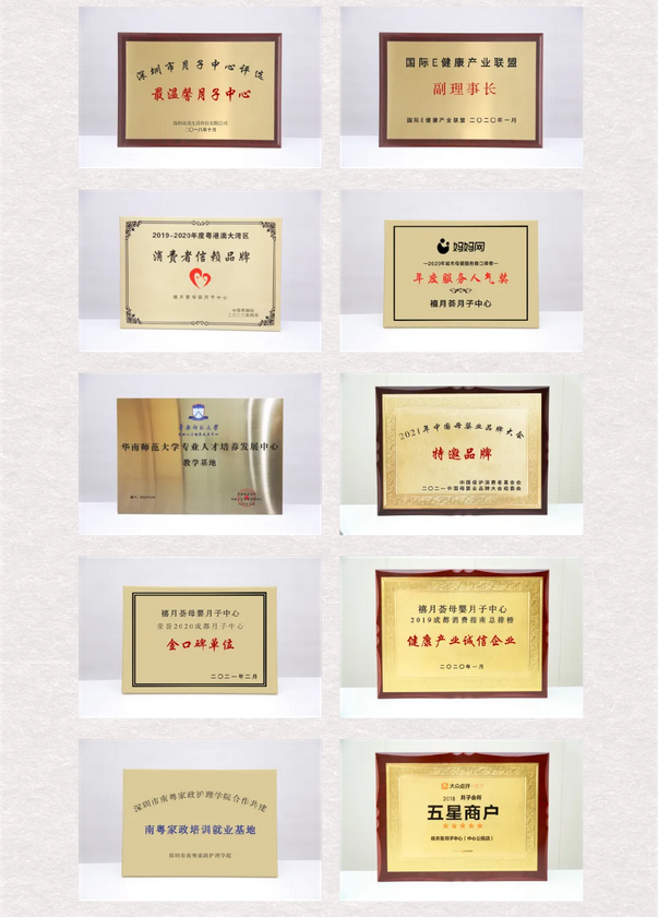 深圳月子中心榮獲“品牌影響力企業(yè)”“優(yōu)秀會員企業(yè)”兩大獎項9 深圳月子中心榮獲“品牌影響力企業(yè)”“優(yōu)秀會員企業(yè)”兩大獎項9